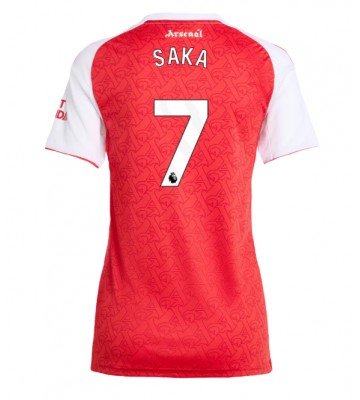 Arsenal Bukayo Saka #7 Hemmatröja Dam 2025-26 Kortärmad